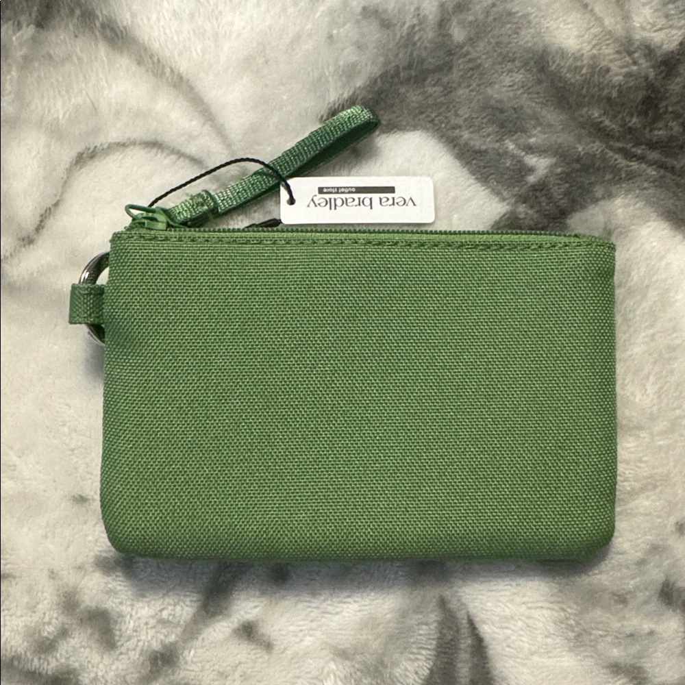 NWT Vera Bradley Zip ID Case (Fluorite Green)